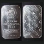 100 oz Engelhard Silver Bar