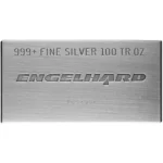 100 oz Engelhard Silver Bar