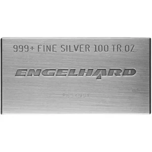 100 oz Engelhard Silver Bar