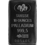 10 oz PAMP Suisse Palladium Bar