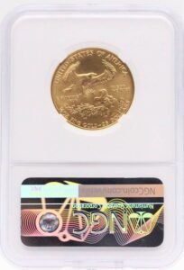 1986 $50 Gold American Eagle NGC MS70