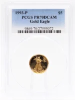 1993 1/10 oz Proof Gold American Eagle PR70