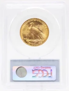 1932 $10 Indian Head Gold Eagle PCGS MS64 CAC
