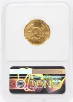 1993 quarter-ounce Gold American Eagle MS70