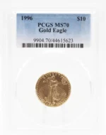 1996 1/4 oz Gold American Eagle MS70