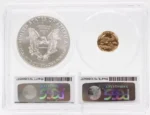 2016 30th Anniversary American Eagle Bimetallic Set MS70 PCGS