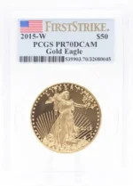 2015 1 oz Proof Gold American Eagle PF70 First Strike