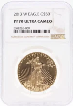 2013 1 oz Proof Gold American Eagle PF70