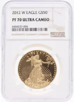 2012 1 oz Proof Gold American Eagle PF70