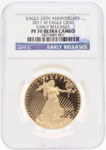 2011 1 oz Proof Gold American Eagle PF70
