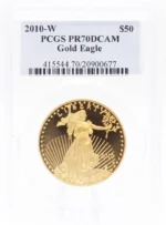 2010 1 oz Proof Gold American Eagle PF70