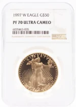 1997 1 oz Proof Gold American Eagle PF70