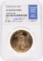1996 1/4 oz Proof Gold American Eagle PF70