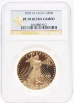 1995 1/2 oz Proof Gold American Eagle PF70
