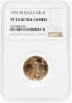 1997 1/4 oz Proof Gold American Eagle PF70