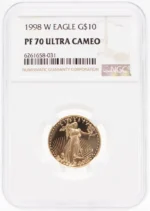 1997 1 oz Proof Gold American Eagle PF70