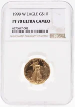 1997 1 oz Proof Gold American Eagle PF70