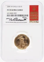 1997 1 oz Proof Gold American Eagle PF70