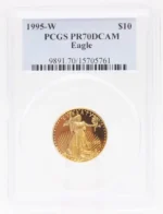 1995 1/4 oz Proof Gold American Eagle PF70