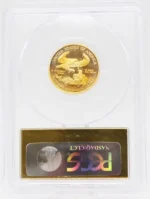 2015 1/4 oz Proof Gold American Eagle PF70 Gold Foil Label