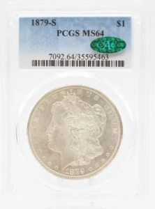 1879 Morgan Dollar MS64 CAC