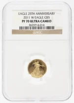 2011 1/10 oz Proof Gold American Eagle PF70