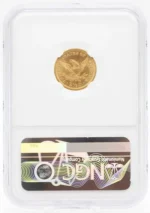 1874 Gold Dollar MS63 NGC