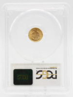 1853 Liberty Head Gold Dollar MS63