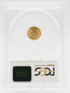 1853 Liberty Head Gold Dollar MS63